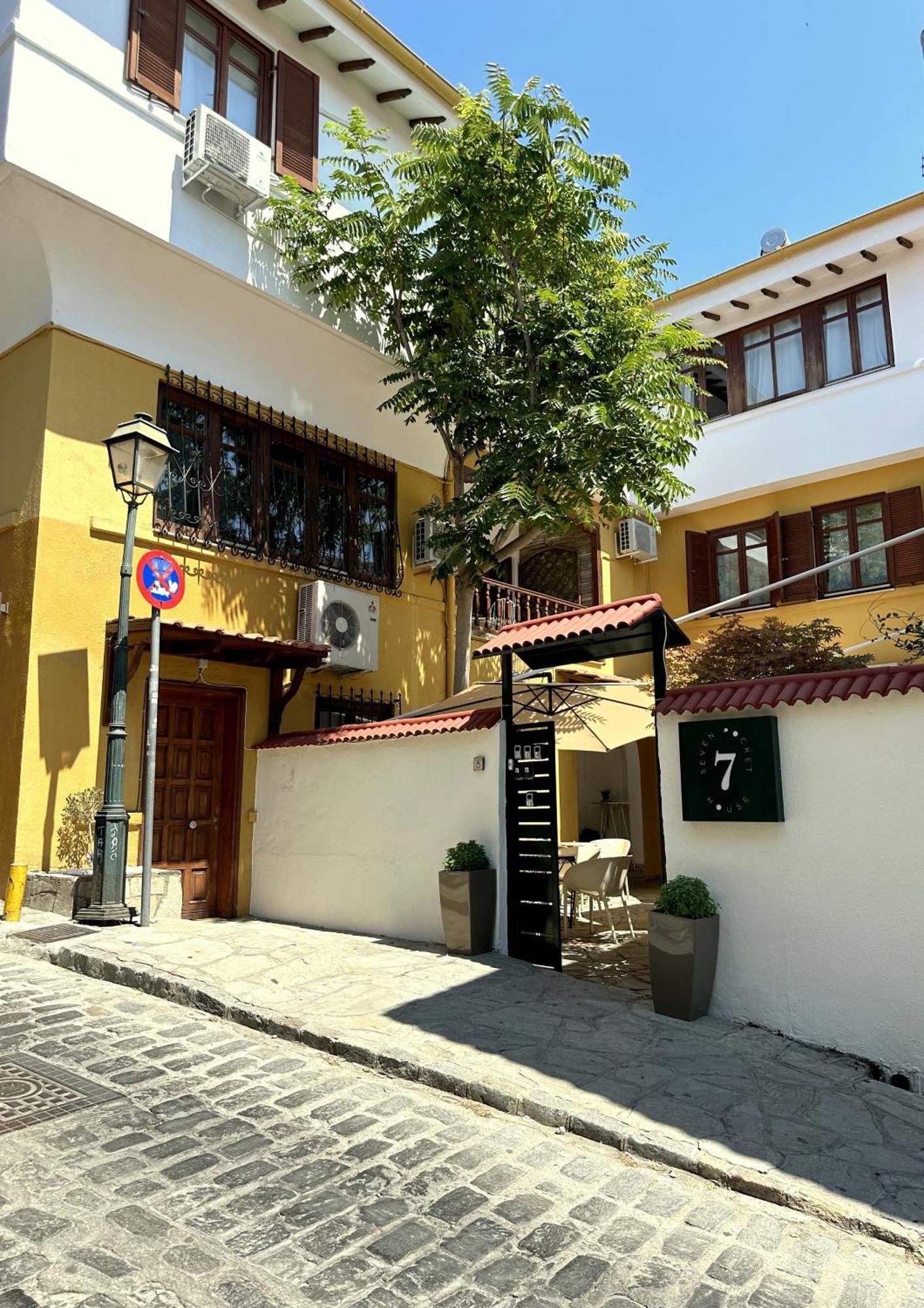Hotel 7Pockethouse Thessaloniki Exterior foto