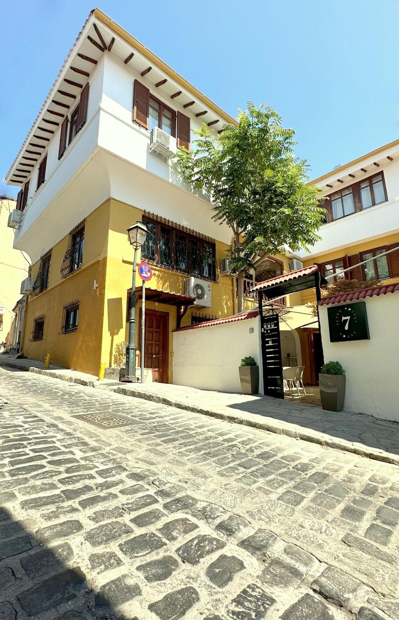 Hotel 7Pockethouse Thessaloniki Exterior foto